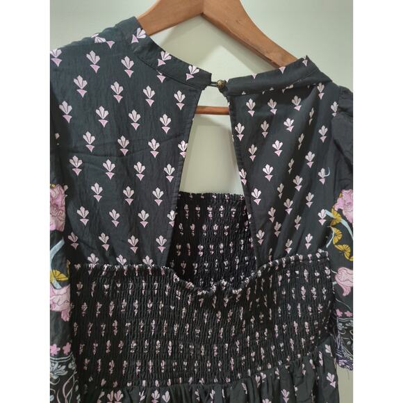 Anthropologie Dasha Smocked Midi Dress - Picture 7 of 7